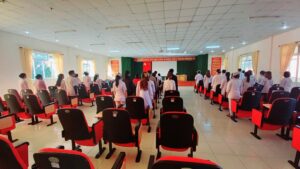 Tập huấn quy tắc ứng xử và hướng tới sự hài lòng của người bệnh và xây dựng cơ sở y tế xanh, sạch, đẹp Tập huấn quy tắc ứng xử và hướng tới sự hài lòng của người bệnh và xây dựng cơ sở y tế xanh, sạch, đẹp